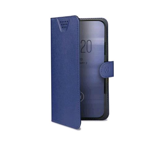 CELLY WALLYONE CUSTODIA UNIVERSALE AD AGENDA IN SIMILPELLE 5.0" - 5.5" BLU