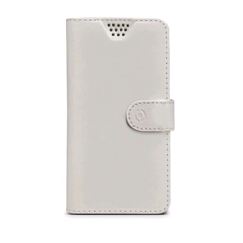 CELLY WALLY UNICA CUSTODIA UNIVERSALE AD AGENDA IN SIMILPELLE 5.5" - 6.0" BIANCO
