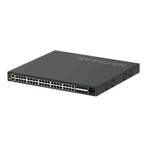 NETGEAR GSM4248PX-100EUS SWITCH 40 X 10/100/1000 (POE+) + 8 X 1 GIGABIT / 10 GIG