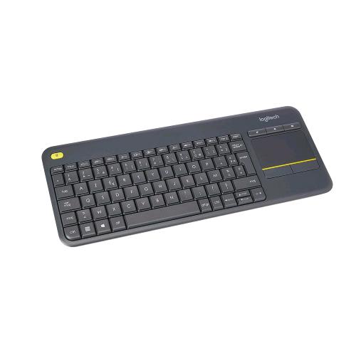 LOGITECH K400 PLUS TASTIERA COMPATTA WIRELESS CON TOUCHPAD INTEGRATO LAYOUT FRAN