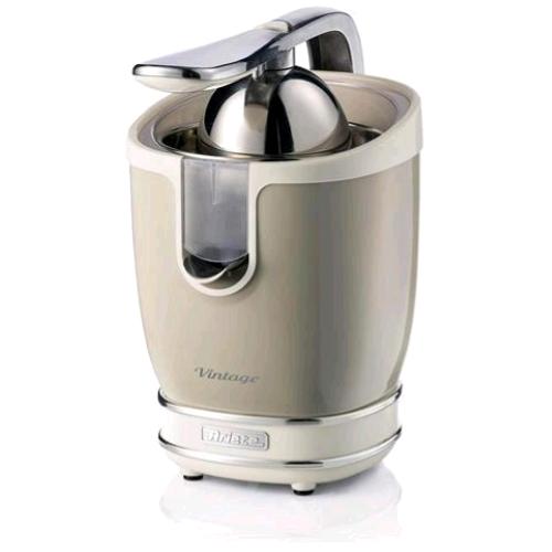 ARIETE 0413 VINTAGE SPEMIAGRUMI ELETTRICO 85W CONO IN ACCIAIO INOX BEIGE
