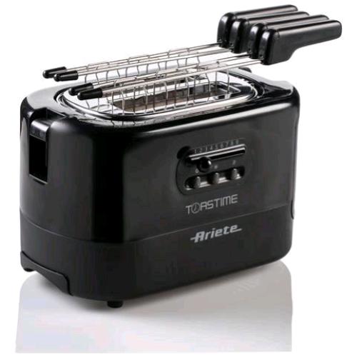 ARIETE TOASTIME TOSTAPANE ELETTRICO 2 FESSURE CON FUNZIONE RISCALDA E SCONGELA 7