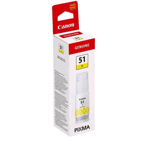CANON GI-51 Y INCHIOSTRO GIALLO ALTA CAPACITA' 75 ML PIXMA G1520, G2520, G2560,