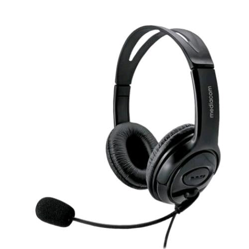 MEDIACOM M-AP975 CUFFIE USB PADIGLIONE CON MICROFONO PADIGLIONE 40MM CONTROLLO V
