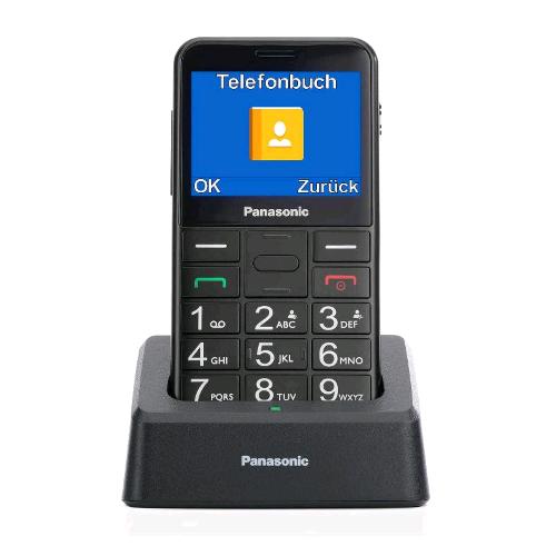 PANASONIC KX-TU155 EASY PHONE 2.4" BLUETOOTH TASTI GRANDI TASTO SOS TORCIA LED B