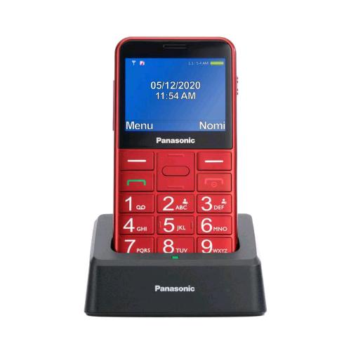 PANASONIC KX-TU155 EASY PHONE 2.4" BLUETOOTH TASTI GRANDI TASTO SOS TORCIA LED R