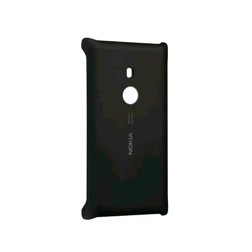 NOKIA LUMIA 925 COVER IN POLICARBONATO CON RICARICA WIRELESS NERO
