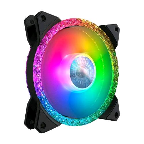 COOLER MASTER MASTERFAN MF120 MM VENTOLA PRISMATIC ILLUMINAZIONE ARGB EFFETTO CR