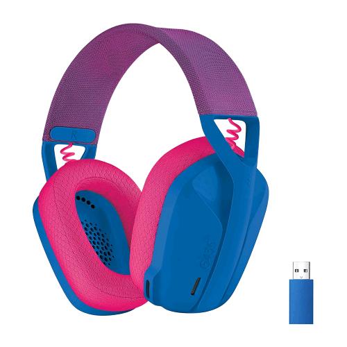 LOGITECH G435 CUFFIE GAMING WIRELESS BLUETOOTH LIGHTSPEED MICROFONO INTEGRATO BL