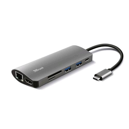 TRUST DALYX SCHEDA DI INTERFACCIA E ADATTATORE MULTIPORTA INTERNO 7-IN-1 HDMI RJ