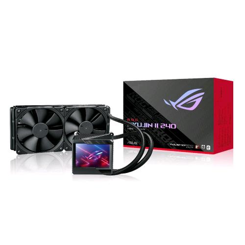 ASUS ROG RYUJIN 240 II DISSIPATORE A LIQUIDO PER CPU DISPLAY LCD A COLORI DA 3.5