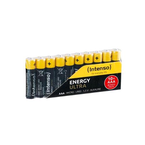 INTENSO ENERGY ULTRA BATTERIE ALKALINE MINISTILO AAA LR03 CONF 10 Pz.