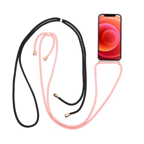 CELLY APPLE iPHONE 13 LACET COVER IN MORBIDA GOMMA TPU CON LACCIO DA COLLO REGOL