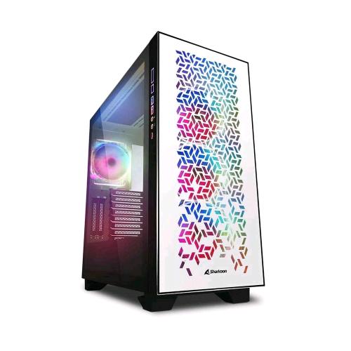SHARKOON ELITE SHARK CA300H CASE PER PC GAMING ATX FINESTRA LATERALE VETRO TEMPE