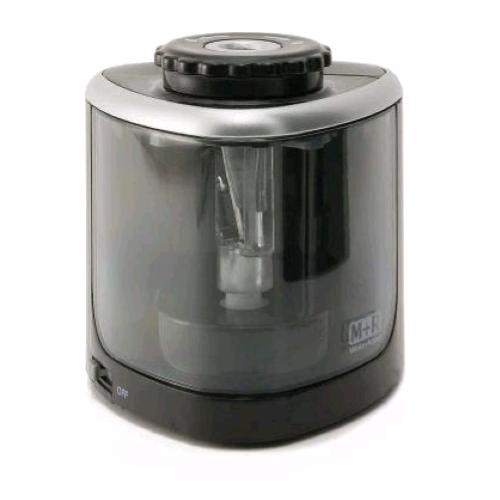 MAPED TEMPERAMATITE ELETTRICO A BATTERIA PER FUSTO 8 mm NERO