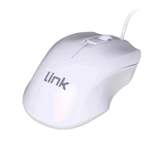 LINK LKMOS11 MOUSE OTTICO 1.200 DPI USB BIANCO