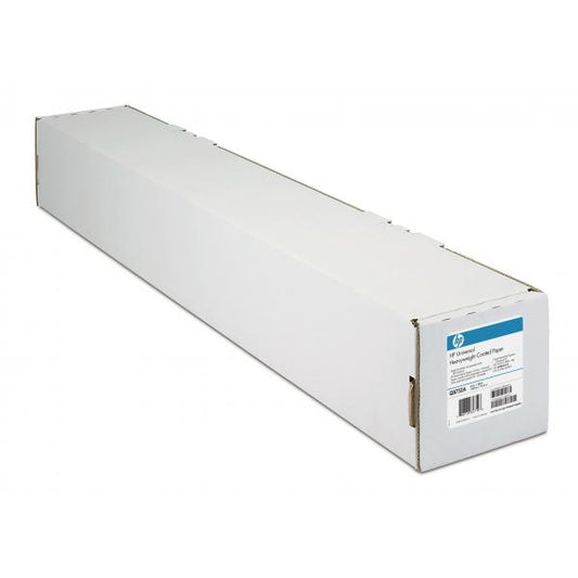 ORIGINAL HP Carta Bianco C6980A Coated Paper 914 mm x 91.4 m, 90 g/m??, Opaca, Fibra di legno