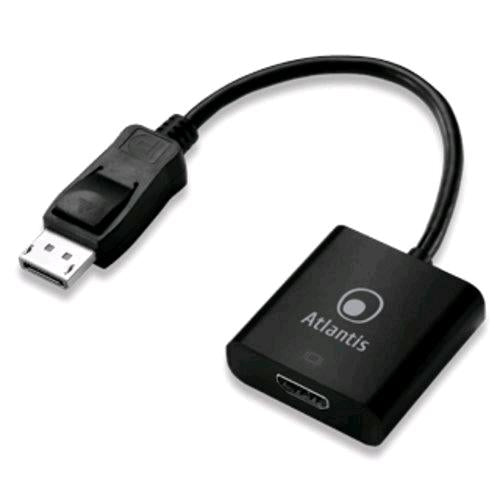 ATLANTIS A04-DP_HDMI CAVO ADATTATORE DA DISPLAY PORT A HDMI 20 CM NERO