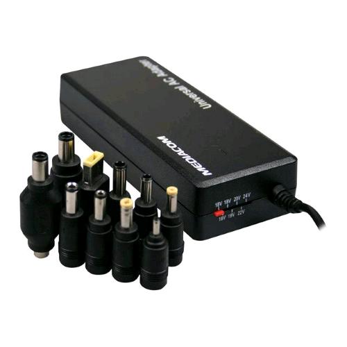 MEDIACOM M-ACNBU120 ALIMENTATORE UNIVERSALE PER NOTEBOOK 120W BLACK