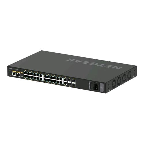 NETGEAR GSM4230P-100EUS SWITCH 30 PORTE GESTITO L3 24 x 10/100/1000 (PoE+) + 2 x