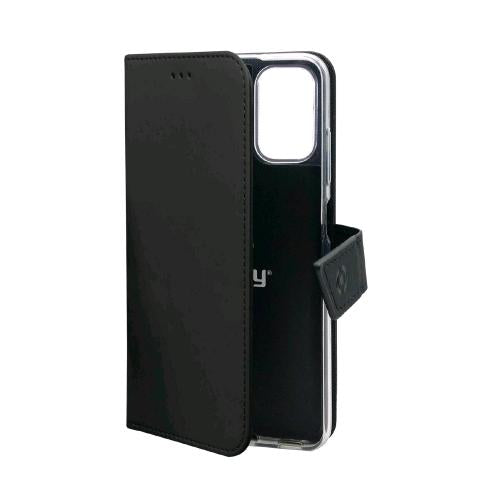 CELLY OPPO A74 5G WALLY CUSTODIA A PORTAFOGLIO IN SIMILPELLE NERO