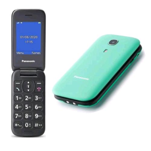 PANASONIC KX-TU400EXC 2.4" EASY PHONE CLAMSHELL FOTOCAMERA BLUETOOTH RESISTENTE