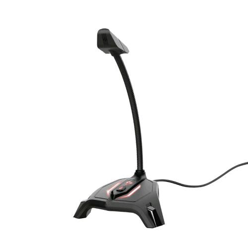 TRUST GXT 215 ZABI MICROFONO DA TAVOLO USB PER PC NERO