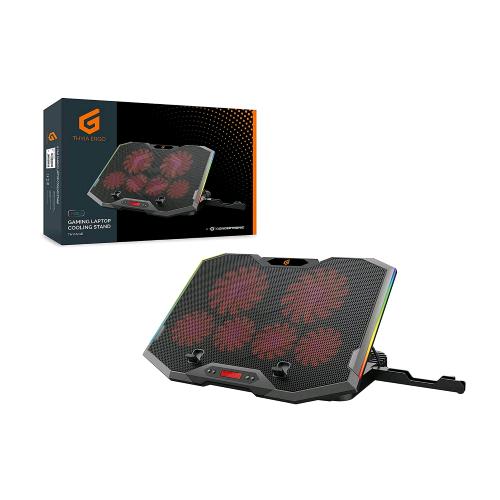CONCEPTRONIC THYIA01B STAND GAMING DI RAFFREDDAMENTO RGB PER NOTEBOOK FINO A 17"