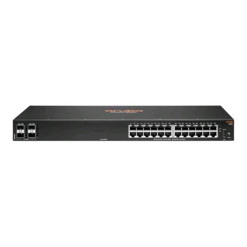 HEWLETT PACKARD ENTERPRISE ARUBA 6000 SWITCH GESTITO L3 24 x 10/100/1000 + 4 x G