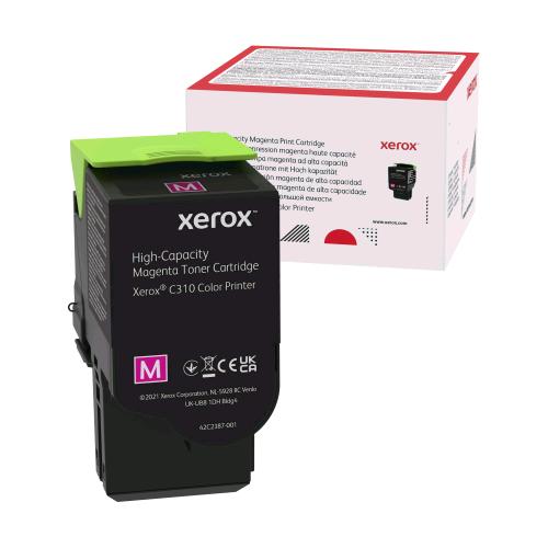 XEROX C310 TONER MAGENTA ALTA CAPACITA' PER C310/DNI, C310/DNIM, C310V_DNI, C310