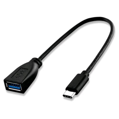 ATLANTIS CAVO ADATTATORE DA USB TYPE-C MASCHIO AD USB 3.0 FEMMINA CAVO 15cm