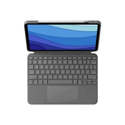 LOGITECH COMBO TOUCH APPLE iPAD PRO 12.9 CUSTODIA CON TASTIERA QWERTY APPLE SMAR