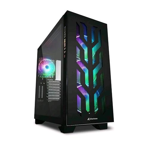 SHARKOON CA300T CASE MIDI ATX EATX MICRO ATX MINI-ITX PANNELLO LATERALE IN VETRO