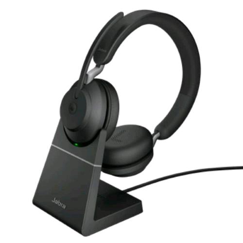 JABRA EVOLVE2 65 MS CUFFIE CON MICROFONO BLUETOOTH 5.0 RICEVITORE USB TIPO A E B