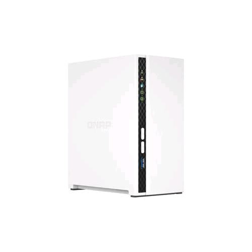 QNAP TS-233 NAS CHASSIS TOWER ARM 4C 2.0GHz RAM 2GB-2 BAY HDD/SSD 2.5"/3.5"-1xRJ