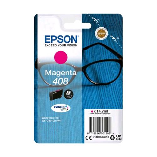 EPSON 408 CARTUCCIA SINGLEPACK DURABRITE ULTRA INK MAGENTA