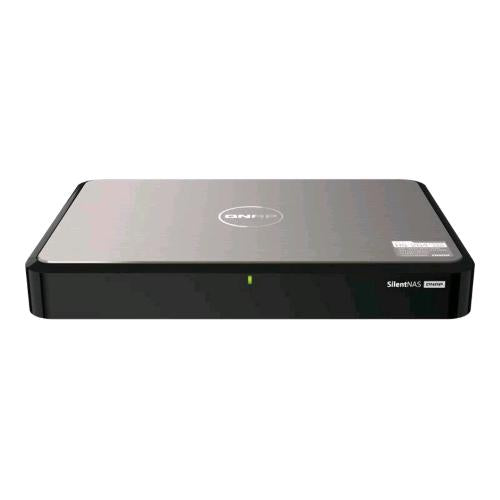 QNAP HS-264-8G SILENT SERVER NAS 2 ALLOGGIAMENTI INTEL CELERON RAM 8GB-RAID 0, 1