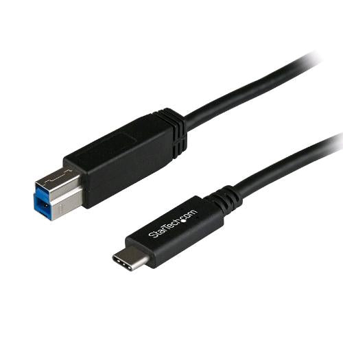 STARTECH CAVO USB 3.1 DA USB-C A USB B 1 MT NERO
