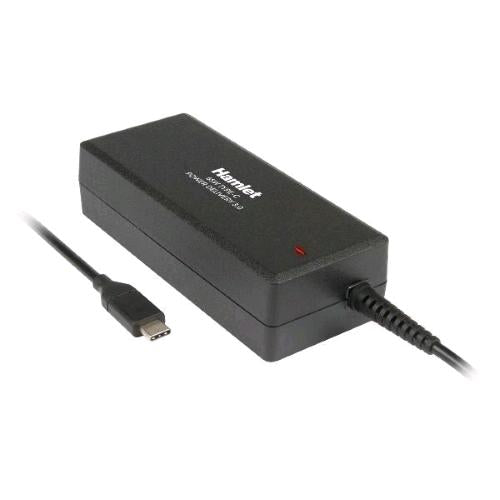 HAMLET XPWNB065PD ALIMENTATORE UNIVERSALE NOTEBOOK USB-C 3.0 65W CAVO 1.2 MT NER