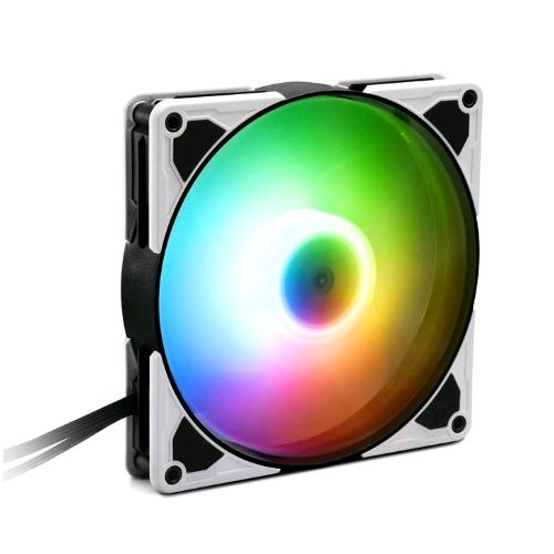 SHARKOON SILENTSTORM VENTOLA 140 PWM RGB CON CUSCINETTI ANTIVIBRAZIONE BIANCO NE