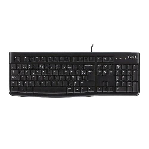 LOGITECH K120 TASTIERA USB LAYOUT FRANCESE BLACK
