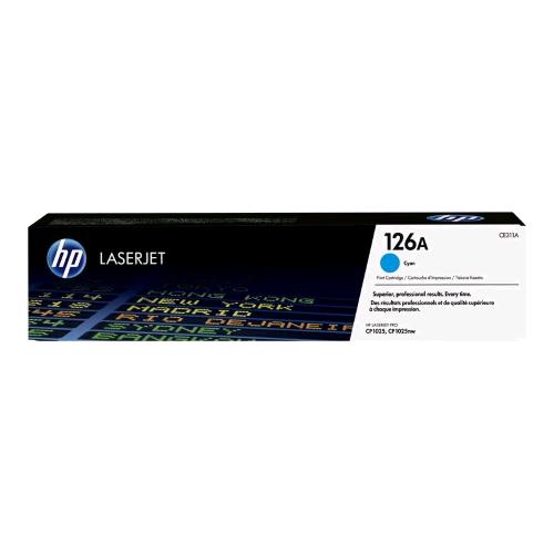 HP 126A TONER CIANO PER PER COLOR LASERJET PRO CP1025; LASERJET PRO MFP M175 TOP