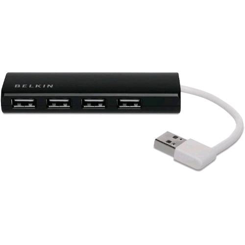 BELKIN HUB 4 PORTE USB-A 2.0 ULTRA-SOTTILE DA VIAGGIO