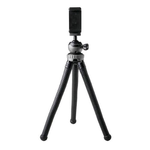 CELLY FLEXIBLE TRIPOD TREPPIEDI PER SMARTPHONE FINO A 6.2" GAMBE SNODABILI ORIEN