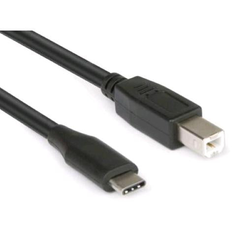 HAMLET XCTC-U2B100 CAVO DA USB 3.1 TYPE-C TO USB 2.0 TIPO B MASCHIO 1MT BLACK