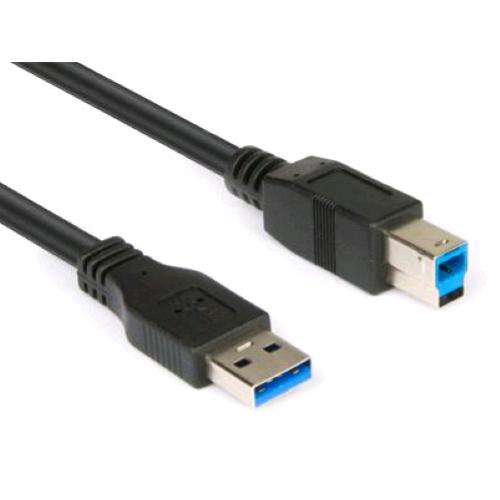 HAMLET XCU320ABMM CAVO STAMPANTE DA USB-A 3.0 A USB TIPO B 2 MT NERO