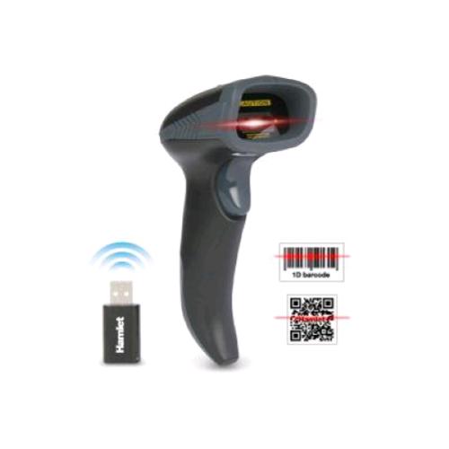 HAMLET HBCS-2D110W BARCODE SCANNER PROFESSIONALE 2D WIRELESS 2.4GHZ E BLUETOOTH