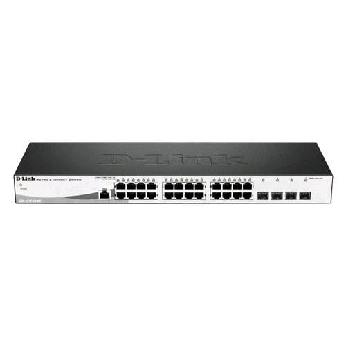 D-LINK DGS-1210-28/ME SWITCH GESTITO 24 x 10/100/1000 + 4 x Gigabit SFP