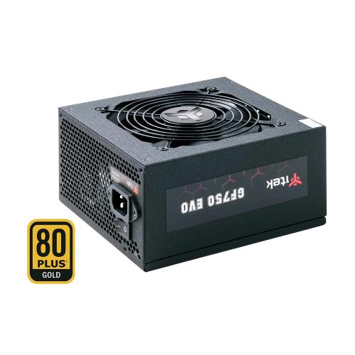 ITEK GF750 EVO ALIMENTATORE ATX 750W 80PLUS GOLD MODULARE VENTOLA FDB 12CM CONDE