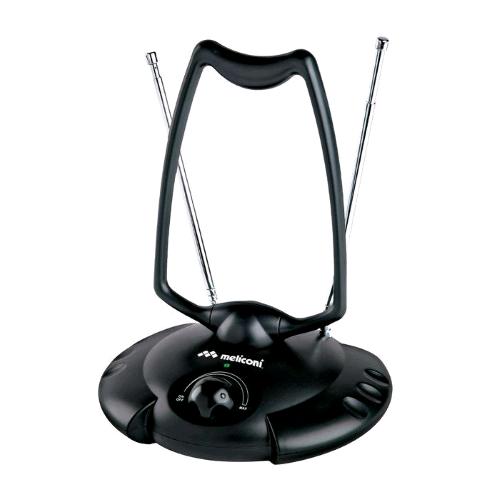 MELICONI AT 380 ANTENNA TV AMPLIFICATA PER INTERNI DIGITALE USB RICEZIONE SEGNAL